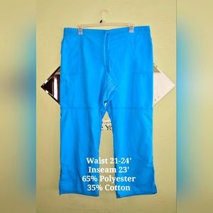 Scrubstar 2x Teal Scrub Pant